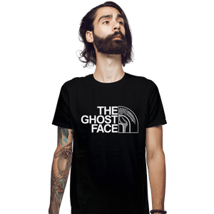Shirts Fitted Shirts, Mens / Small / Black The Ghost Face
