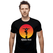 Load image into Gallery viewer, Shirts Fitted Shirts, Mens / Small / Black The Spider Kid