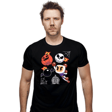 Load image into Gallery viewer, Shirts Fitted Shirts, Mens / Small / Black Bomb