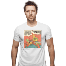 Load image into Gallery viewer, Shirts Fitted Shirts, Mens / Small / White Dig'Em Frog