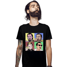 Load image into Gallery viewer, Shirts Fitted Shirts, Mens / Small / Black The King Of Memes