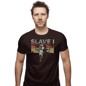 Shirts Fitted Shirts, Mens / Small / Dark Chocolate Retro Slave 1