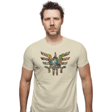 Load image into Gallery viewer, Secret_Shirts Fitted Shirts, Mens / Small / Sand Monsters Draw Near