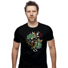 Load image into Gallery viewer, Daily_Deal_Shirts Fitted Shirts, Mens / Small / Black Cube Aesthetic