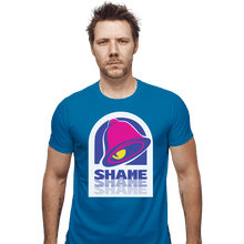 Load image into Gallery viewer, Shirts Fitted Shirts, Mens / Small / Sapphire Taco Shame