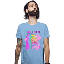 Load image into Gallery viewer, Shirts Fitted Shirts, Mens / Small / Powder Blue Vapor De Milo