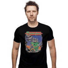 Load image into Gallery viewer, Shirts Fitted Shirts, Mens / Small / Black Mastervania