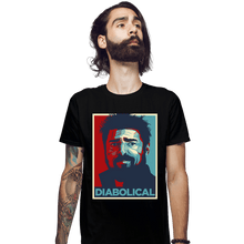 Load image into Gallery viewer, Daily_Deal_Shirts Fitted Shirts, Mens / Small / Black Diabolical