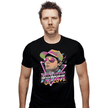 Load image into Gallery viewer, Shirts Fitted Shirts, Mens / Small / Black Power of Love