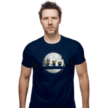 Load image into Gallery viewer, Shirts Fitted Shirts, Mens / Small / Navy Hakuna Banana