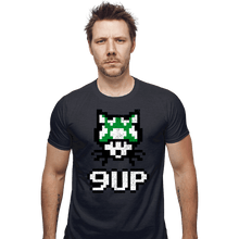 Load image into Gallery viewer, Shirts Fitted Shirts, Mens / Small / Dark Heather 9-UP