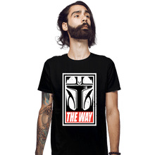 Load image into Gallery viewer, Shirts Fitted Shirts, Mens / Small / Black The Way