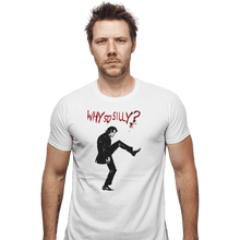 Load image into Gallery viewer, Shirts Fitted Shirts, Mens / Small / White Silly