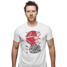Load image into Gallery viewer, Shirts Fitted Shirts, Mens / Small / White Battle Of Endor