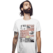Load image into Gallery viewer, Secret_Shirts Fitted Shirts, Mens / Small / White Take Me On