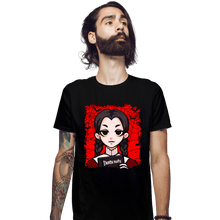 Load image into Gallery viewer, Daily_Deal_Shirts Fitted Shirts, Mens / Small / Black Wednesday Note