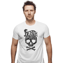 Load image into Gallery viewer, Shirts Fitted Shirts, Mens / Small / White Death Lover