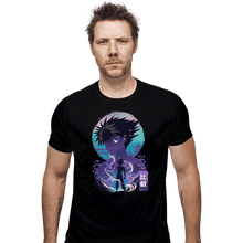 Load image into Gallery viewer, Daily_Deal_Shirts Fitted Shirts, Mens / Small / Black Hiei&#39;s Dark Dragon
