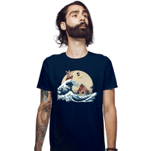 Load image into Gallery viewer, Shirts Fitted Shirts, Mens / Small / Navy The Great Adventure