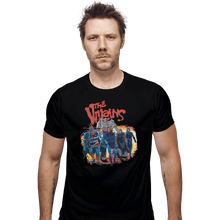 Load image into Gallery viewer, Shirts Fitted Shirts, Mens / Small / Black The Villains