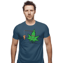 Load image into Gallery viewer, Shirts Fitted Shirts, Mens / Small / Indigo Blue Indicardio