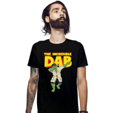 Load image into Gallery viewer, Shirts Fitted Shirts, Mens / Small / Black The Incredible Dab
