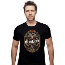Load image into Gallery viewer, Shirts Fitted Shirts, Mens / Small / Black Connor MacLeod Ale