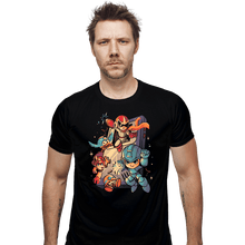 Load image into Gallery viewer, Daily_Deal_Shirts Fitted Shirts, Mens / Small / Black Mega Console