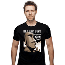 Load image into Gallery viewer, Daily_Deal_Shirts Fitted Shirts, Mens / Small / Black Hey Dum Dum