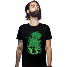 Load image into Gallery viewer, Shirts Fitted Shirts, Mens / Small / Black The Grass Turtle Within