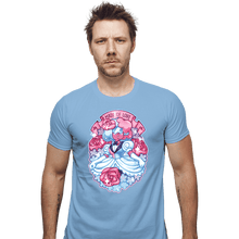 Load image into Gallery viewer, Shirts Fitted Shirts, Mens / Small / Powder Blue Made Of Love