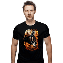 Load image into Gallery viewer, Secret_Shirts Fitted Shirts, Mens / Small / Black Legend Of Halloween