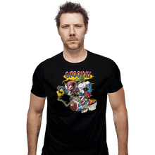 Load image into Gallery viewer, Shirts Fitted Shirts, Mens / Small / Black Groovy Fink