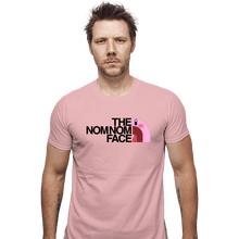 Load image into Gallery viewer, Secret_Shirts Fitted Shirts, Mens / Small / Pink The Nom Nom Face