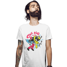 Load image into Gallery viewer, Secret_Shirts Fitted Shirts, Mens / Small / White Soul King VS The World