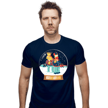 Load image into Gallery viewer, Daily_Deal_Shirts Fitted Shirts, Mens / Small / Navy Plow Patrol