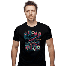 Load image into Gallery viewer, Daily_Deal_Shirts Fitted Shirts, Mens / Small / Black The Camp Counselor