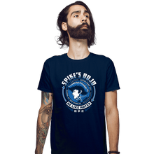 Load image into Gallery viewer, Shirts Fitted Shirts, Mens / Small / Navy Spike's Dojo