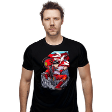 Load image into Gallery viewer, Secret_Shirts Fitted Shirts, Mens / Small / Black New World