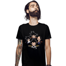 Load image into Gallery viewer, Shirts Fitted Shirts, Mens / Small / Black Bohemian 9000
