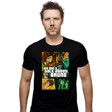 Load image into Gallery viewer, Daily_Deal_Shirts Fitted Shirts, Mens / Small / Black We Don't Talk About Bruno