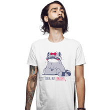 Load image into Gallery viewer, Shirts Fitted Shirts, Mens / Small / White Trash But Fabulous