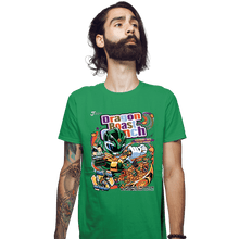 Load image into Gallery viewer, Daily_Deal_Shirts Fitted Shirts, Mens / Small / Irish Green Dragon Roast Crunch