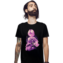 Load image into Gallery viewer, Daily_Deal_Shirts Fitted Shirts, Mens / Small / Black Gaia's Guest