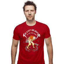 Load image into Gallery viewer, Daily_Deal_Shirts Fitted Shirts, Mens / Small / Red The Last Air Guitar