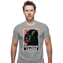 Load image into Gallery viewer, Shirts Fitted Shirts, Mens / Small / Sports Grey Supreme Leader