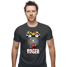 Load image into Gallery viewer, Daily_Deal_Shirts Fitted Shirts, Mens / Small / Charcoal Roger