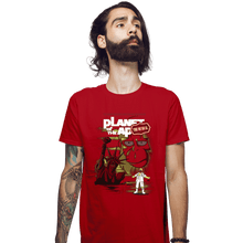 Load image into Gallery viewer, Shirts Fitted Shirts, Mens / Small / Red The Brand New Multi-Million Dollar Musical