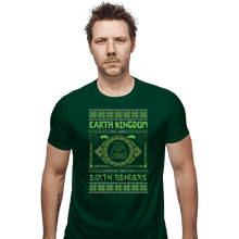 Load image into Gallery viewer, Shirts Fitted Shirts, Mens / Small / Irish Green Earth Kingdom Ugly Sweater