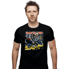 Load image into Gallery viewer, Daily_Deal_Shirts Fitted Shirts, Mens / Small / Black Iron Mother